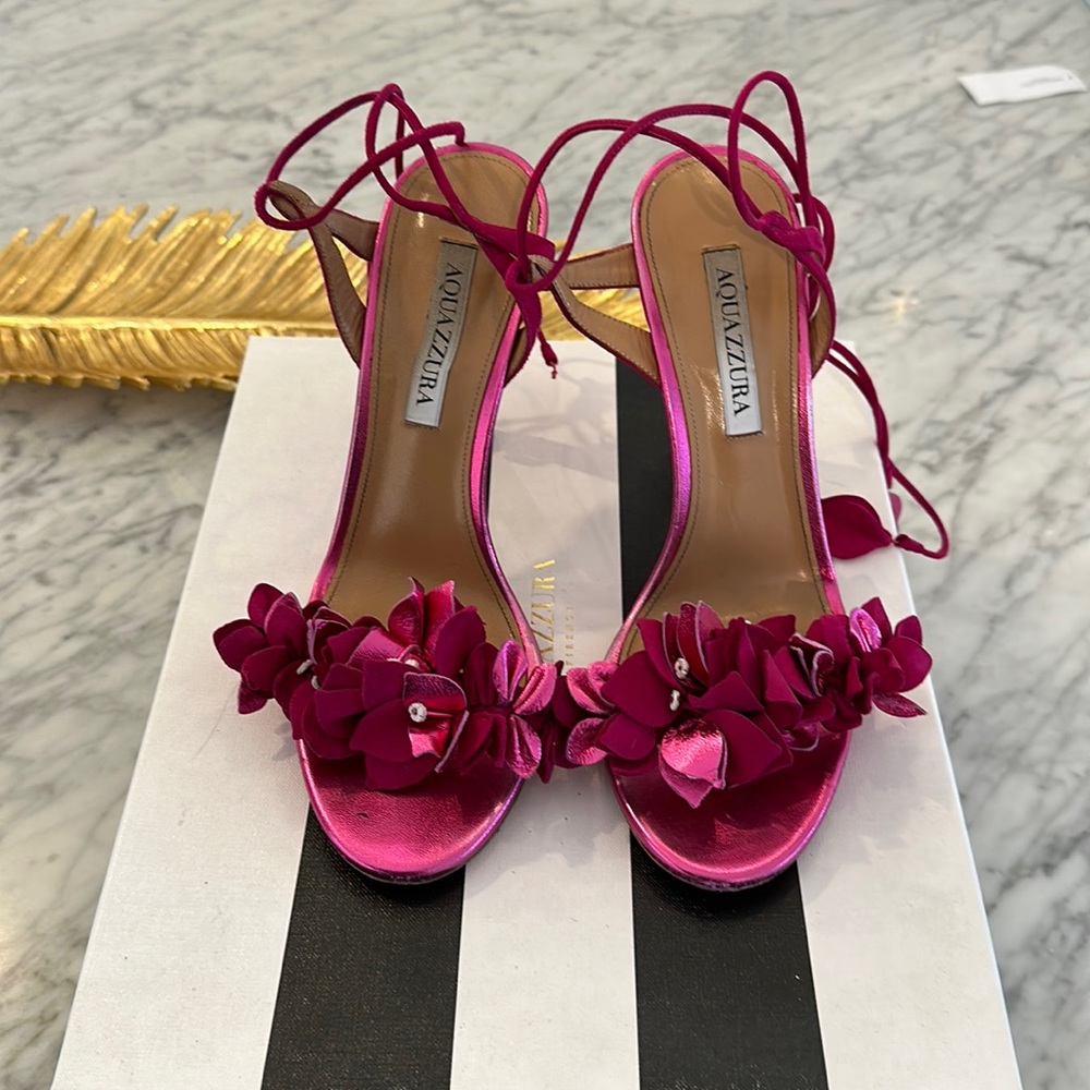Aquazzura Bougainville sandal 105